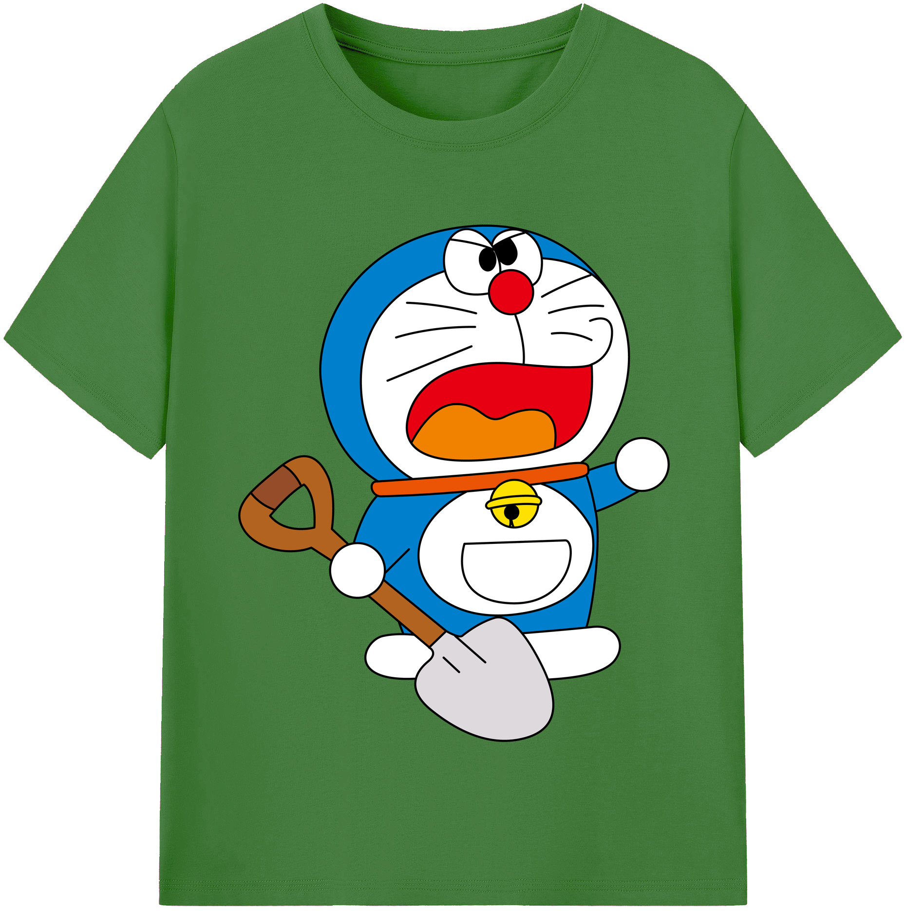 （画像用） ドラえもん Doraemon レディースカジュアルプリントTシャツ（綿100％）